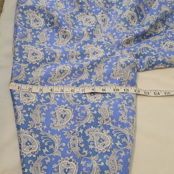 ALLYSON TAYLOR SILK CROPPED PANTS SIZE 8 - Picture 7 of 7